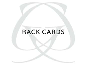 rack card advertisement graphic design